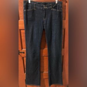Elie Tahari Joey Jean Fit to Flare Bootcut Skinny Leg Size 6